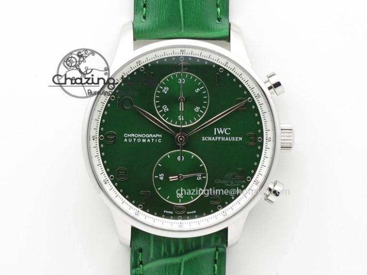 MIROTIME 0318 Effortless Portuguese Fa Jones IW544201 RG GSF 1:1 Best Edition White Dial On Leather Strap 7228